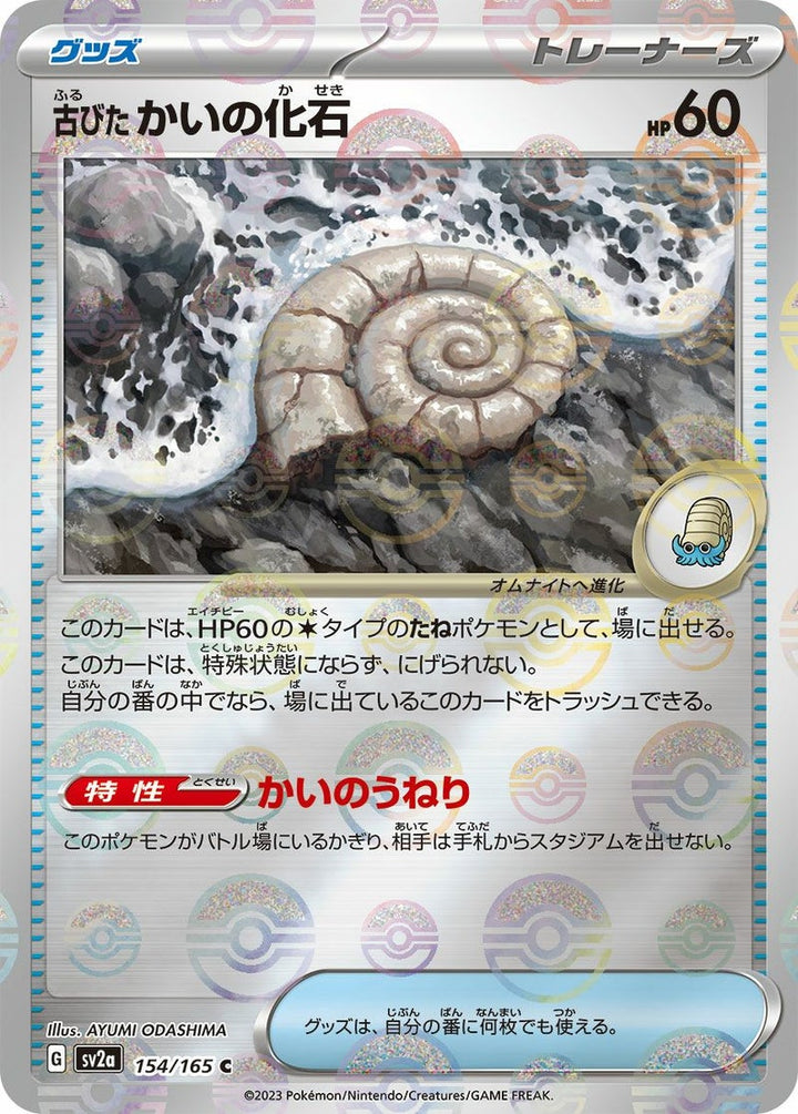 【SALE】古びたかいの化石[c]