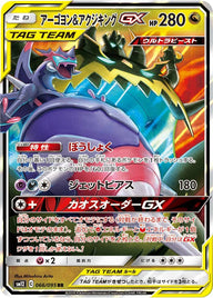 アーゴヨン&アクジキングGX(066/095)[RR]