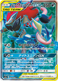 ゲッコウガ&ゾロアークGX(058/055)[SR]