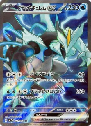 ブラックキュレムex[SR](077/064)