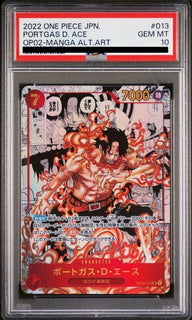 【PSA10】ポートガス・D・エース(コミパラ/コミックパラレル)(OP02-013)[SR-SP]