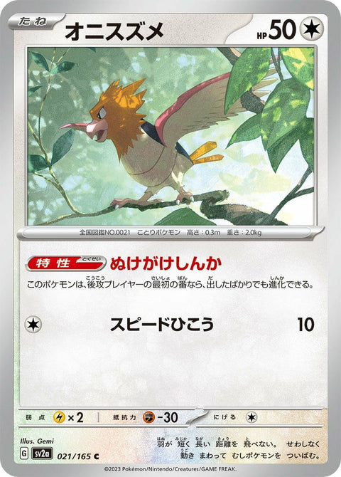 オニスズメ(021/165)[C]