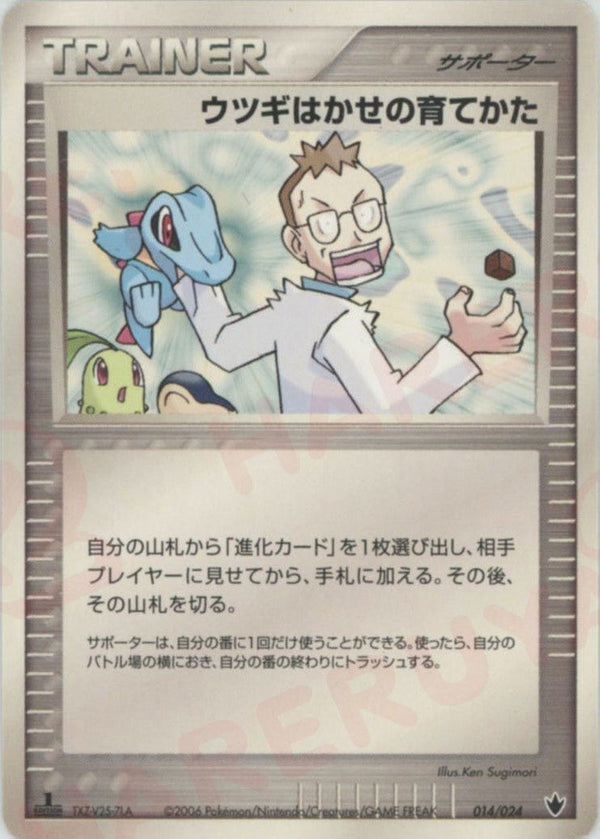 ウツギはかせの育てかた:バンギラスex(014/024)[D]【PCGシリーズ】