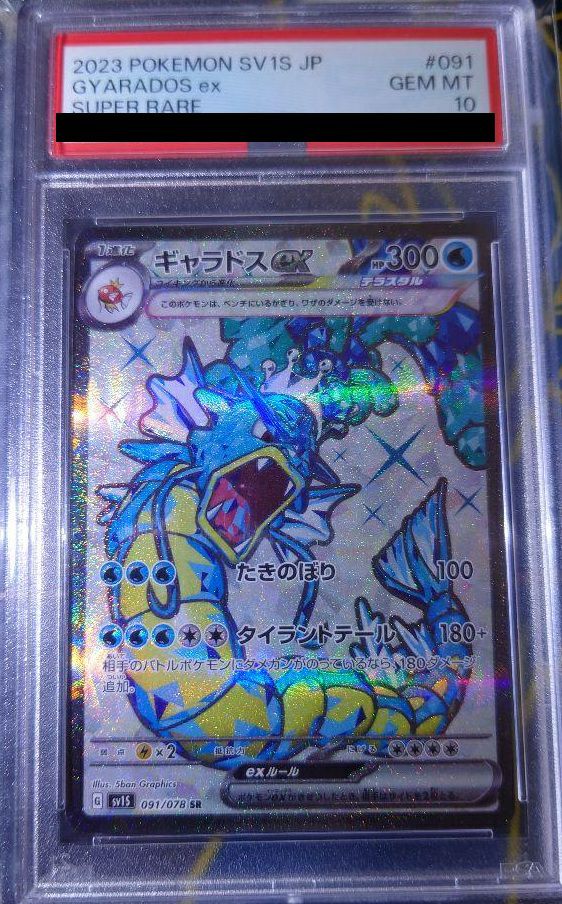 【PSA10】ギャラドスex(091/078)[SR]