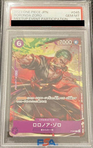 【PSA10】ロロノア・ゾロ(P-045)[プロモ]【交流会2023年9月開催記念品】