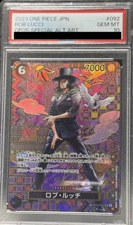 【PSA10】ロブ・ルッチ(OP03-092)[SR-SPC(スペシャルカード)]
