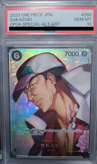 【PSA10】サカズキ(OP02-099)[SR-SPC(スペシャルカード)]