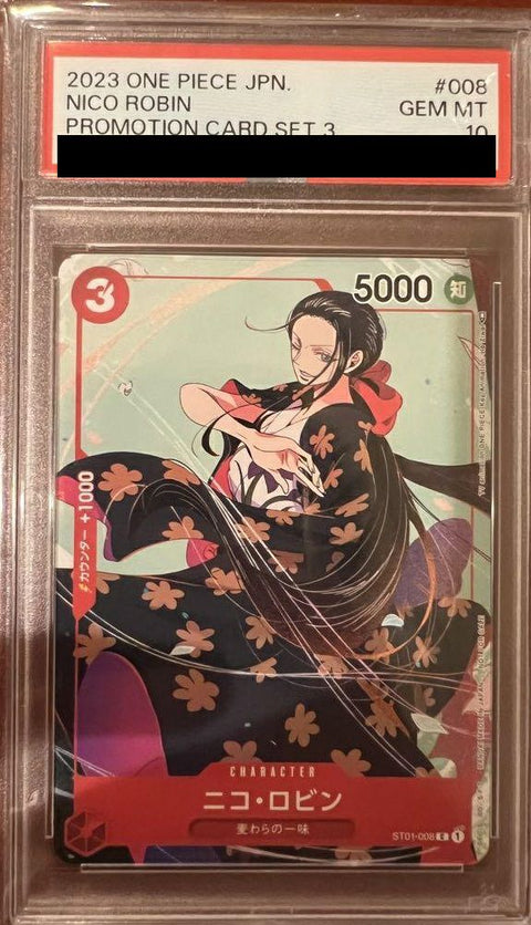 【PSA10】ニコ・ロビン(プレミアムカードコレクション 25周年エディション)(ST01-008)[C-P]