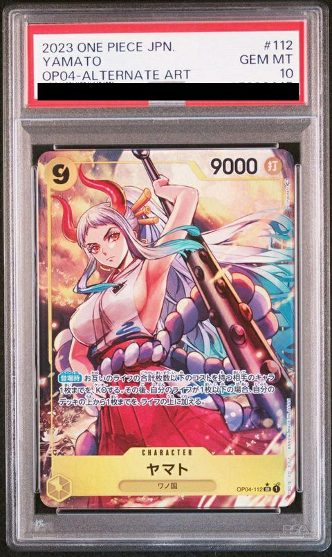 【PSA10】フルアート)ヤマト(OP04-112)[SR-P(パラレル)]