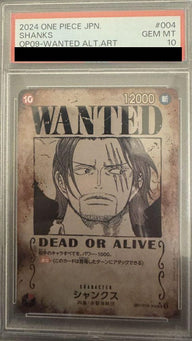 【PSA10】シャンクス(OP09-004)[SR-SPC]
