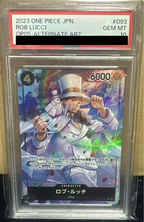 【PSA10】ロブ・ルッチ(OP05-093)[SR-P]