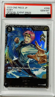 【PSA10】コビー(ONE PIECEカードゲーム プロモーションパックVol.3)(OP02-098)[R]