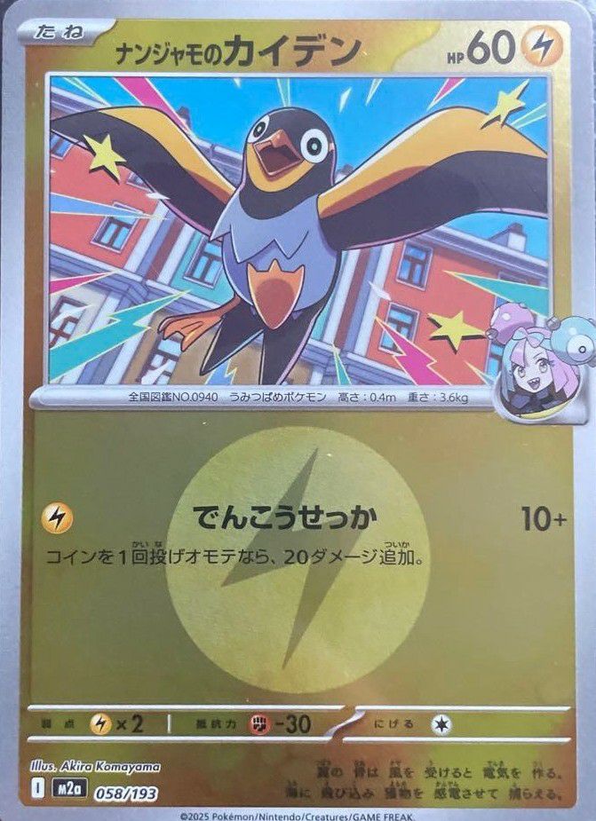 ナンジャモのカイデン(雷エネルギーミラー)(058/193)[C(コモン)]