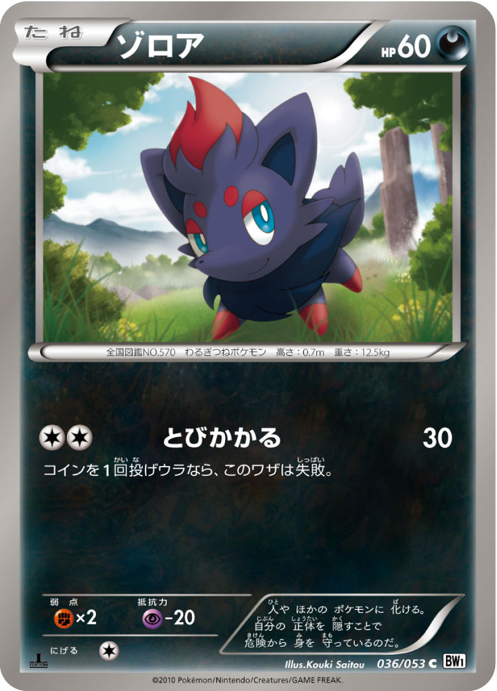 ゾロア（036/053）［-］