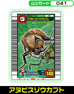 アヌビスゾウカブト（041）［未確定］