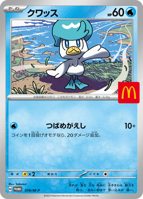 クワッス（019/M-P）［-］