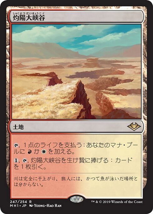 灼陽大峡谷（MH1 247・通常・日本語）