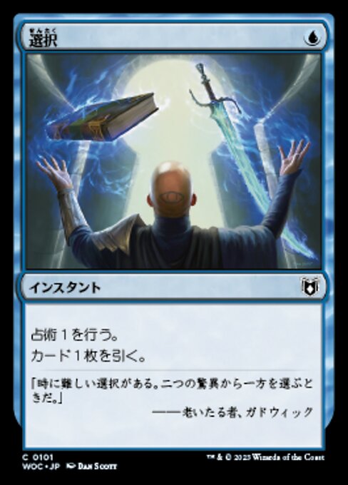 選択（WOC 101・通常・日本語）