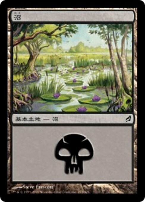 沼（LRW 293・フォイル・日本語）