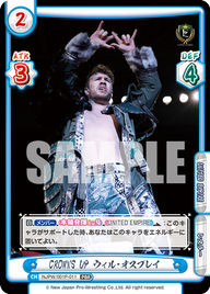 CROWNS UP ウィル・オスプレイ（NJPW/001P-011）