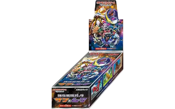 強化拡張パック「サン＆ムーン」 シュリンク付き・新品・未開封BOX(ボックス) ポケカ・ポケモン・ポケモンカードゲーム