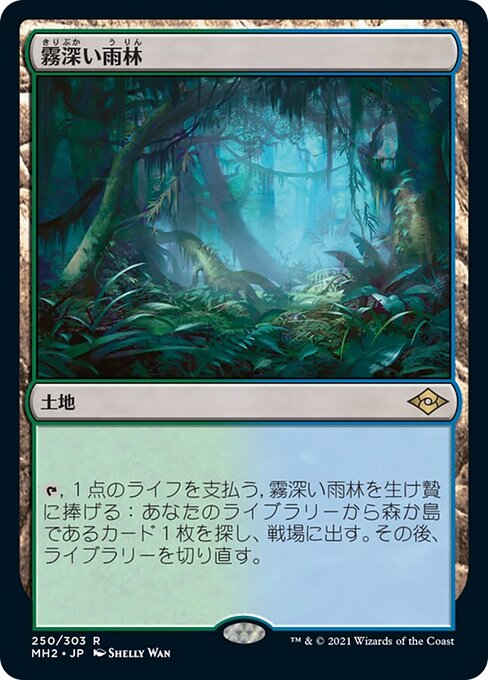 霧深い雨林（MH2 250・通常・日本語）