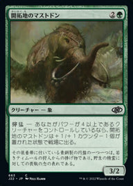 開拓地のマストドン（J22 663・通常・日本語）