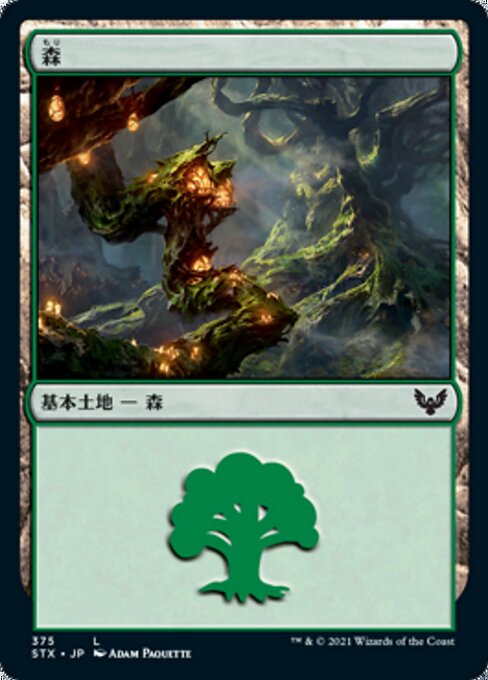 森（STX 375・フォイル・日本語）