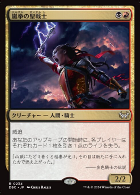 嵐拳の聖戦士（DSC 234・通常・日本語）