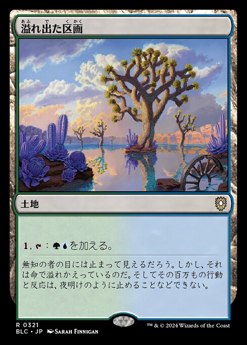 溢れ出た区画（BLC 321・通常・日本語）