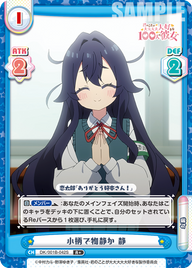 小柄で物静か 静（DK/001B-042S）