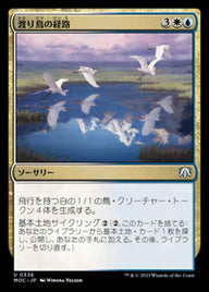渡り鳥の経路（MOC 336・通常・日本語）
