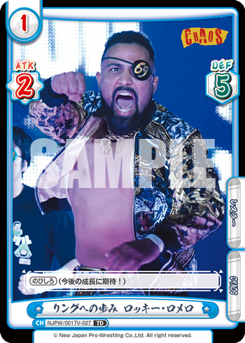 リングへの歩み ロッキー・ロメロ（NJPW/001TV-027）