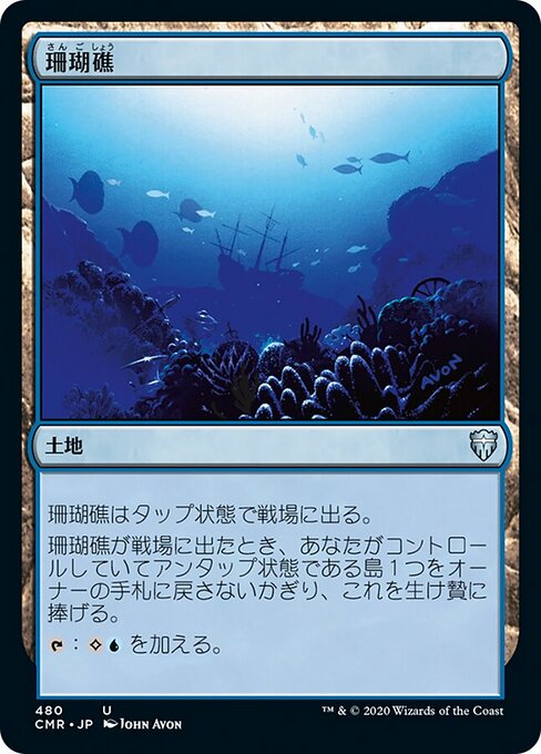 珊瑚礁（CMR 480・通常・日本語）
