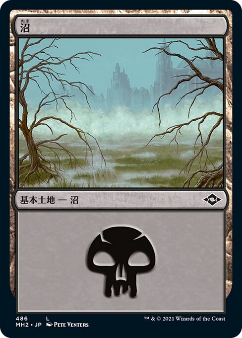 沼（MH2 486・フォイル・日本語）