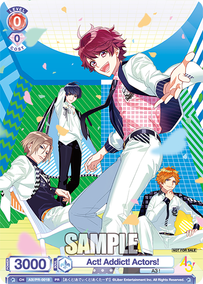 Act! Addict! Actors!（A3!/PR-001B）［PR］