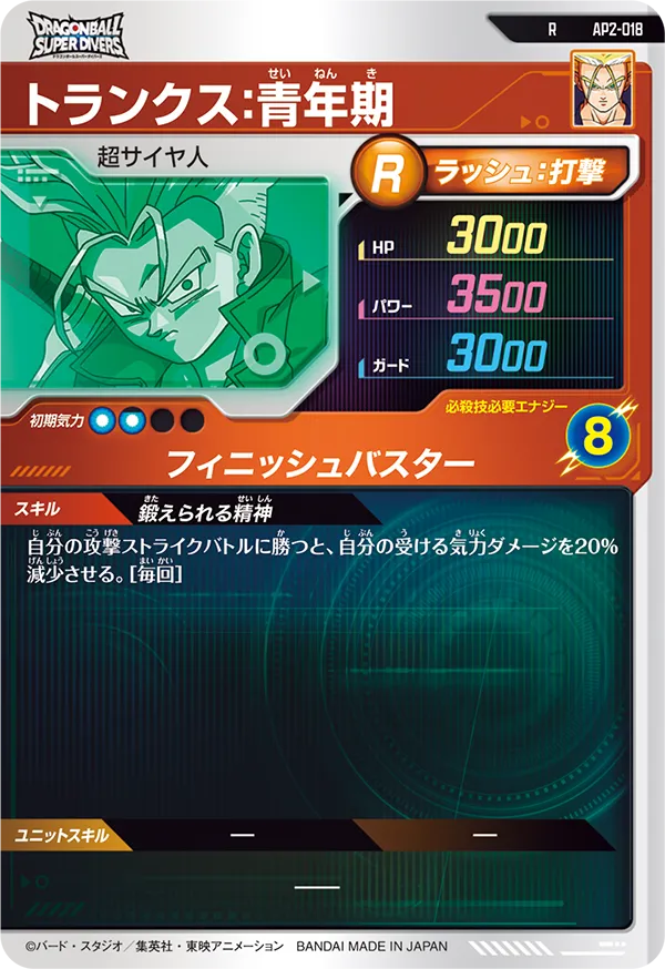 トランクス：青年期（AP2-018）［R］