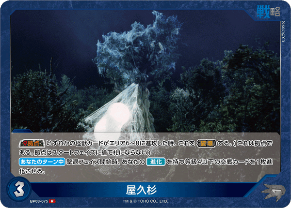 屋久杉（BP03-075）［R］