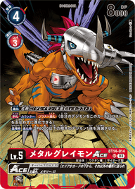 メタルグレイモンACE（BT14-014 / BT14-014_P3）［SR］
