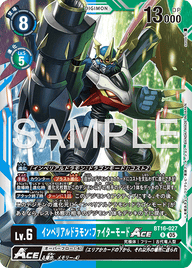 インペリアルドラモン:ファイターモードACE（BT16-027 / BT16-027_P3）［R］