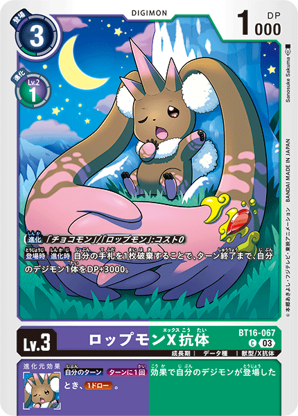 ロップモンX抗体（BT16-067）［C］