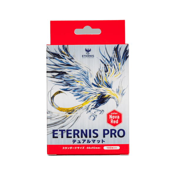 ETERNIS PRO デュアルマットスリーブ 66×92mm 100枚 ノヴァレッド