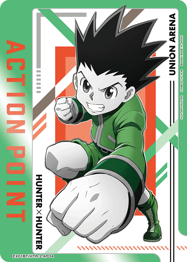 アクションポイントカード(HUNTER×HUNTER)（EX01BT/HTR-2-AP04）［AP］