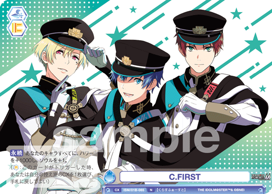 C.FIRST（ISM/01B-065）［N］
