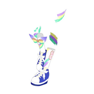 おえかきパレットやんちゃブルー / シューズ（V4-103）［★3］