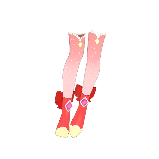 ゴージャスビジューレッド / シューズ（APR1-111）［★3］