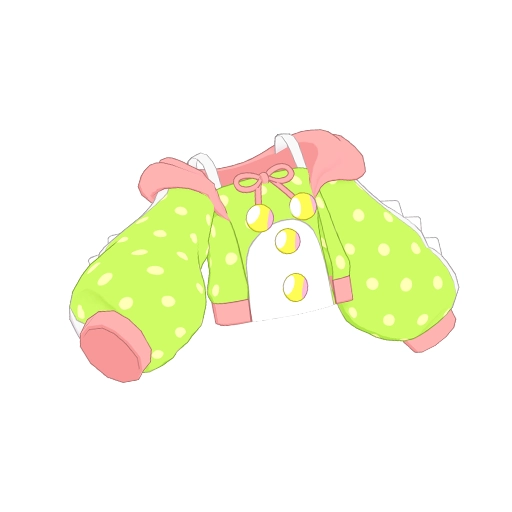 ふわもこかいじゅうグリーン / トップス（APR1-117）［★3］