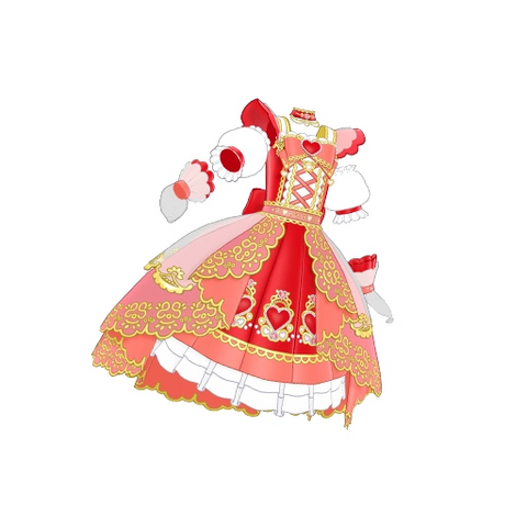 シンデレラのラララ ひとちゃん コーデ / ワンピ（APR5-157）［★3］