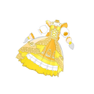 シンデレラのラララ あきちゃん コーデ / ワンピ（APR6-090）［★3］