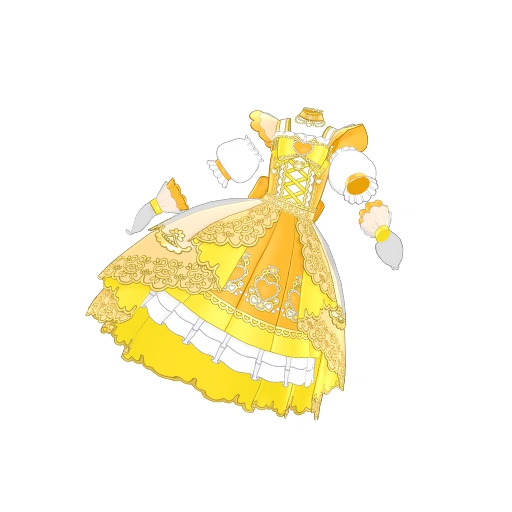 シンデレラのラララ あきちゃん コーデ / ワンピ（APR6-090）［★3］